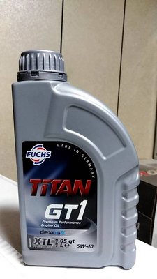 【FUCHS 福斯】TITAN、GT1 PRO C3、5W40、全合成機油、1L/罐【德國進口】單買區