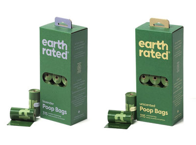 莎賓與嘉思帕 PoopBags 環保撿便袋 拾便袋 蹓狗衛生袋 第三代好撕袋 補充包 補充盒（21捲入）每盒699元