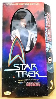 星際迷航 銀河飛龍 Star Trek 指揮官 William Riker 12吋 人偶