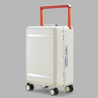 行李箱 行李箱20寸鋁框登機箱女萬向輪24寸密碼寬拉桿箱旅行箱