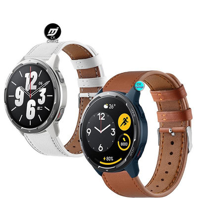 Xiaomi Watch S1 Active 錶帶 皮革錶帶 小米 Watch S1 Active 錶帶 智能手錶配件