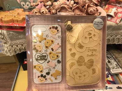 香港限定 日本 達菲熊 正品 手機殼 iphone plus 7 透明 軟殼 滿版 皮套 另售雪莉玫 迪士尼 小美人魚