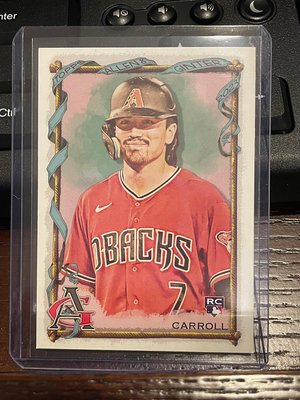 MLB新人王 CORBIN CARROLL A&amp;G 響尾蛇 RC ROOKIE CARD 新人卡