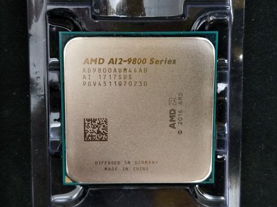 【含稅】AMD A12-9800E 3.1G AD980BAHM44AB 四核 35W 正式CPU 內建HD AM4