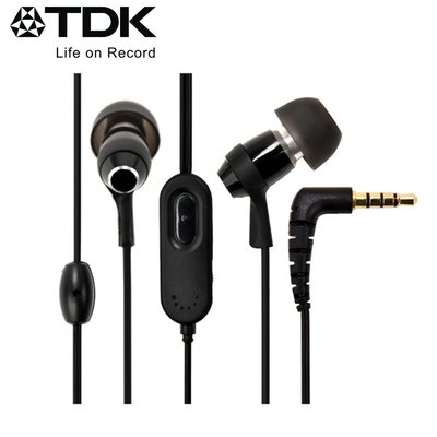 【3C工坊】TDK CLEF-Smart 2機能型高質感輕小耳機(黑)