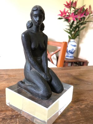 日據時代雕塑裸女作品