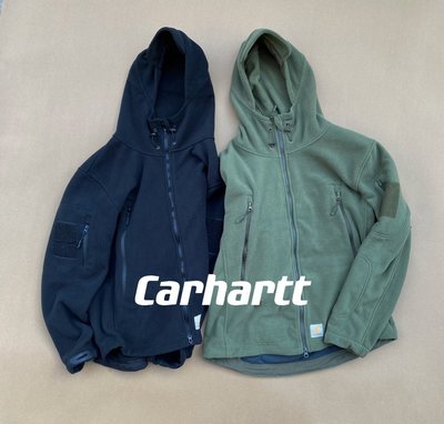 【熱賣精選】CARHARTT WIP卡哈特潮牌搖粒絨軟殼沖鋒衣夾克外套上衣戶外連帽款