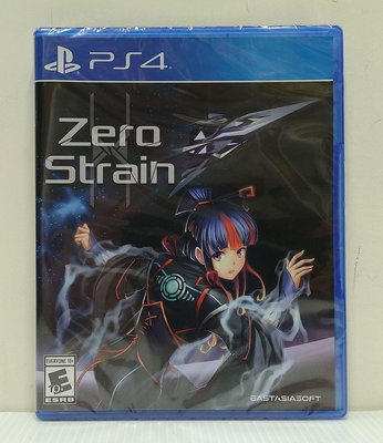[現貨]PS4 Zero Strain中文版(全新未拆)上帝視角清版彈幕射擊遊戲(限量編號769/2000)