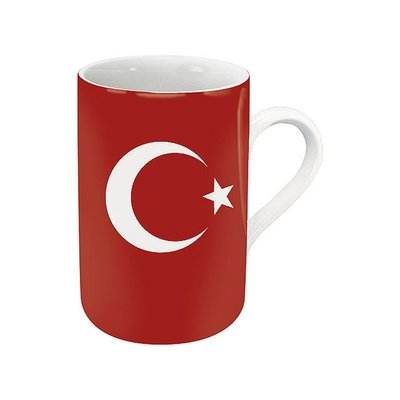 【TDTC 咖啡館】德國KONITZ馬克杯 - 奧林匹克運動會 / 奧運 - 各國國旗系列 _ 土耳其