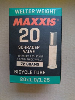 全新 瑪吉斯 MAXXIS內胎 20X1.0/1.25美嘴  20*1.0 20X1.25(406輪組)