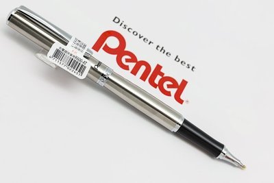 【Pen筆】日本製 Pentel百點 K600不鏽鋼鋼珠筆0.7