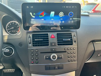 賓士Benz W204 C300 C200 C280 C180 Android 安卓版 10.2吋螢幕主機 導航/USB