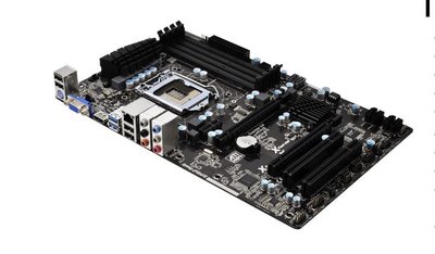 電腦雜貨店→華擎 ZH77 Pro3主機板  (1155 顯示 DDR3 USB3.0 H77)二手良品 $900