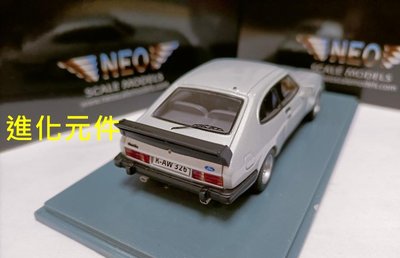 Neo 1 43 福特雙門轎跑車模型 Ford Capri Werks Turbo 1981 銀色