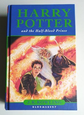 【書香傳富2005】Harry Potter 哈利波特：混血王子的背叛(精裝)_J.K.羅琳---8成新/初版/英文版