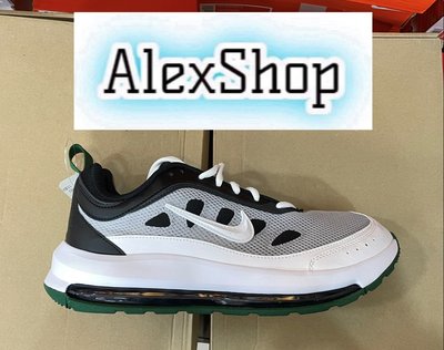 艾力克斯 NIKE AIR MAX AP 男 CU4826-010 白網布 黑綠 氣墊慢跑鞋 全85