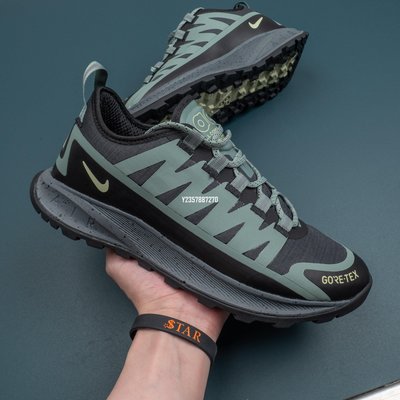 Nike ACG Air Nasu GORE-TEX 綠黑 百搭 防水 低筒 慢跑鞋 CW6020-300 男鞋