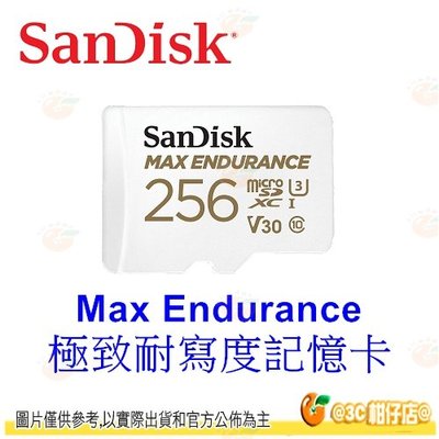 SanDisk Max Endurance microSDXC 256GB 長效 極致耐寫度 記憶卡 256G 公司貨