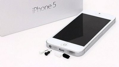 【東京數位】 全新  防塵塞 耳機塞 充電孔塞 iPhone 6 6smicro USB Apple充電孔+耳機孔防塵塞