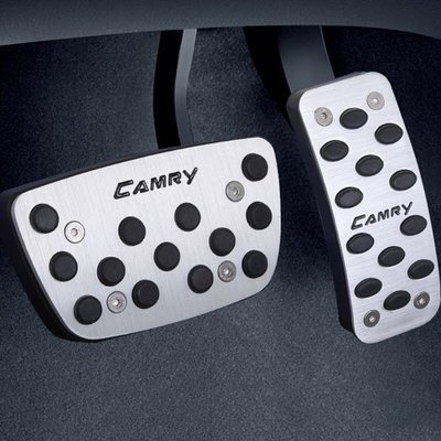 [酷奔車品]豐田 TOYOTA 2013-2017年 CAMRY 7代 7.5代 專用 四件組 油門踏板 剎車踏板 鋁合金 安全 防