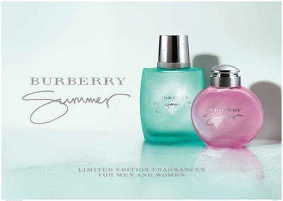 便宜生活館【香水】BURBERRY SUMMER 豔陽男性淡香水10ML(滾珠分裝瓶) 全新商品