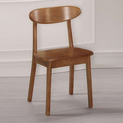 【SA861-4】白臘木實木餐椅(D6631)