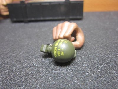 G2工兵裝備 ES英軍SAS款1/6精緻球型手榴彈一顆 mini模型