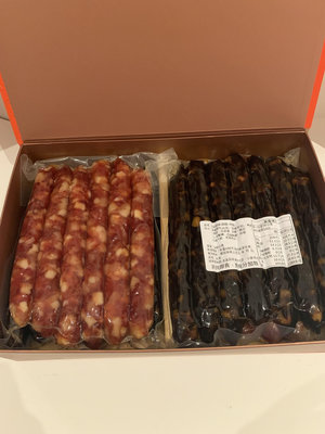 吉品海鮮餐廳廣式雙臘腸禮盒(原價1000元/包，售780元/包，二包合購每包750元)