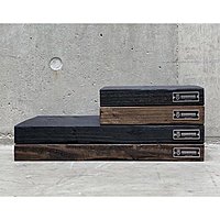 希望商店】NEIGHBORHOOD SRL SQUARE-2 W-BOARD CUBE 21SS 塊根木盤底座