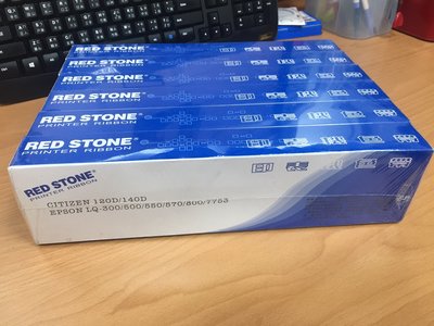 RED STONE for EPSON #7753/LQ300黑色色帶組(1組6入) 商品編號：2190997576