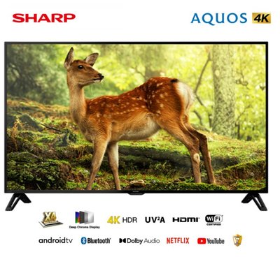 【4T-C65CK1X】SHARP 夏普 65吋 4K Android TV 智慧連網 液晶電視