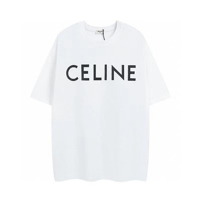 【King女王代購】 CELINE賽琳 24SS基礎字母印花短袖情侶同款T恤