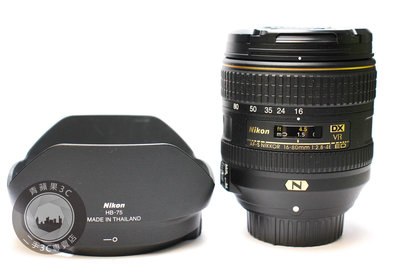 【台南橙市3C】Nikon AF-S DX 16-80MM F2.8-4 E ED VR 二手鏡頭 #87937