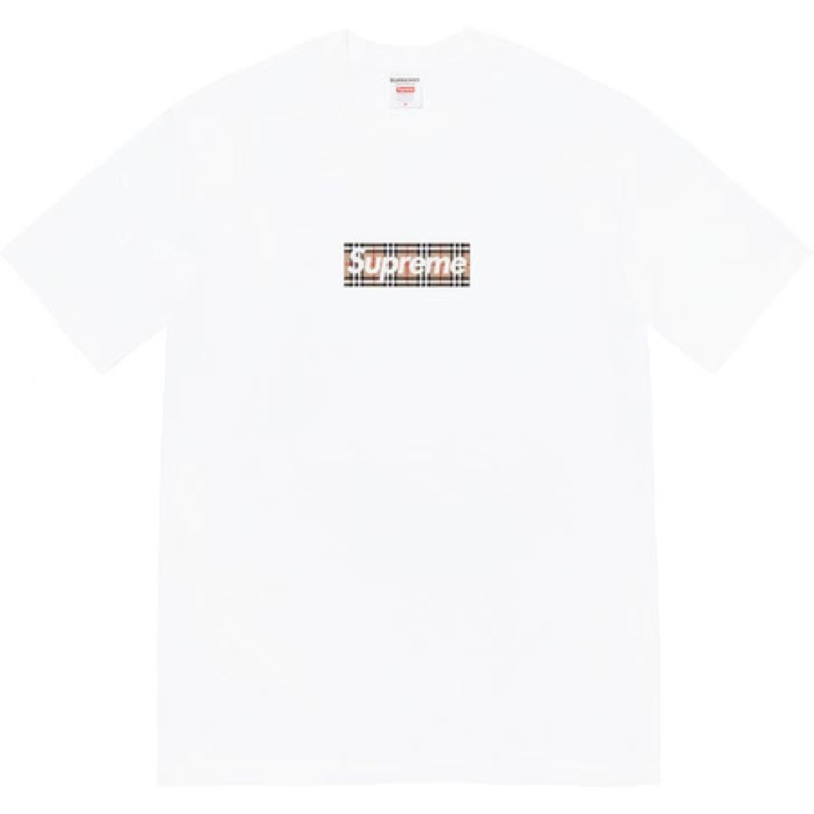 22SS Supreme Burberry Box Logo Tee 聯名BOGO 短袖T恤短T 男女| Yahoo