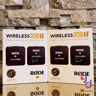 【最新版本】分期免運 公司貨 Rode Wireless GO II 2 一對一 無線 微型麥克風 手機 相機 直播
