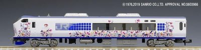 八田元氣 日版全新TOMIX 98674 JR系列281特快列車（Hello Kittyはるか・Butterfly）6輛