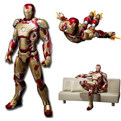 全新 SHF Iron Man 鋼鐵人 MK Mark XLII 馬克42 含特典沙發 Tony’s Sofa