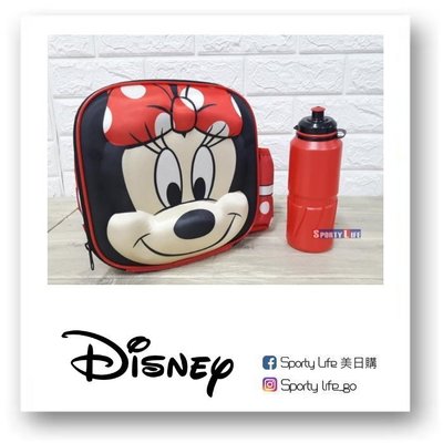 【SL美日購】Disney Lunch Bag and Bottle 迪士尼 3D圖案 便當盒 便當袋 水壺 米妮