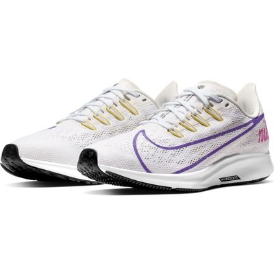 現貨 iShoes正品 Nike Air Zoom Pegasus 36 女鞋 白 紫 慢跑鞋 BV5740-101