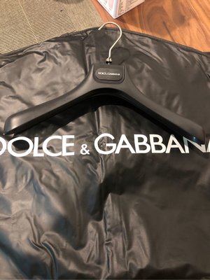Dolce&Gabbana DG D&G 短大衣 防塵套 + 衣架 lv bv balenciaga slp