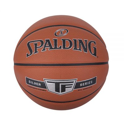 "爾東體育" SPALDING 斯伯丁 TF 銀色 合成皮籃球 7號籃球 室內籃球 室外籃球 SPA76859