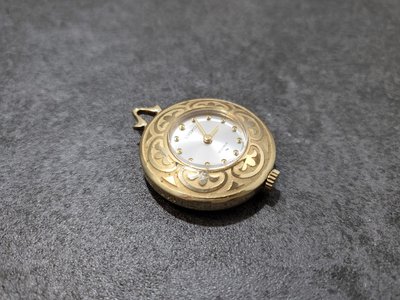 【二手古董機械錶】稀有SEIKO懐中時計 亀戸工場 文字盤 彫金