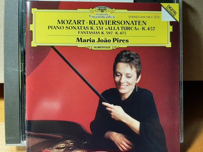 Pires,Mozart-Piano Sonatas K.331,457,Fantasias K.397,475皮耶絲鋼琴演繹莫扎特-2首鋼琴奏鳴曲,2首幻想曲