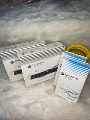 BMW Natural Air  Lavablack黑色車內香氛組2組+2盒補充包免運優惠方案