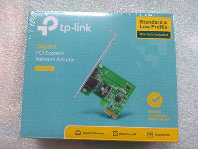 @淡水無國界@ TP-LINK TG-3468 Gigabit PCI Express 網路卡 PCIe 網路卡1G網卡