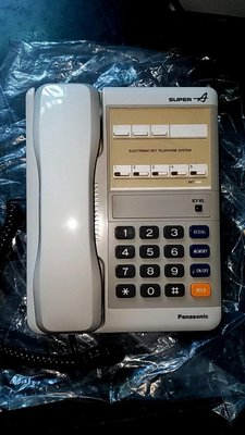 Panasonic 國際牌 A系列5鍵話機2台標準電話機合購價 一年保固 外觀佳 數量多