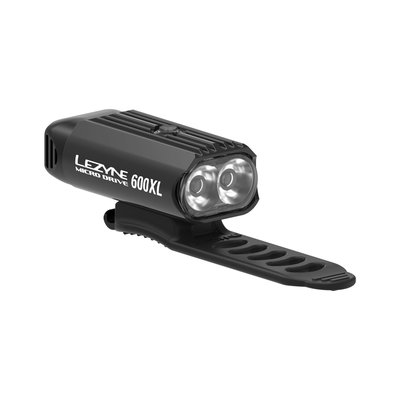 [SIMNA BIKE]LEZYNE Micro Drive 600XL 自行車前燈/車燈 - 黑色