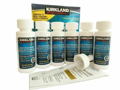 【好運】6瓶裝 kirkland 5%強效頭髮精華 -