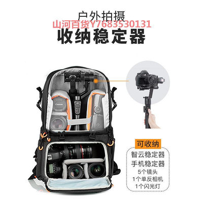 TARION 圖玲瓏相機包戶外雙肩攝影包專業單反佳能微單數碼背包大容量收納器材旅行雙肩包PBL