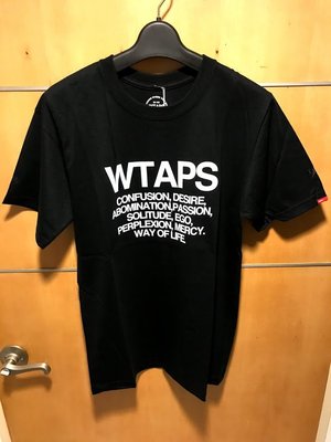 WTAPS Wox Tee 經典Logo文字標語短T